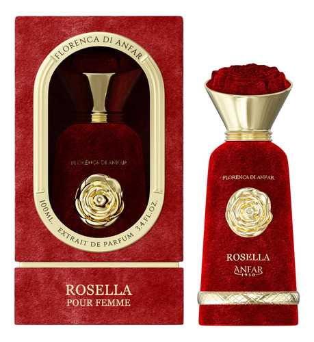 Perfume Anfar Rosella Pour Femme 1950 Extrait De Parfum 100m - Imagem 3