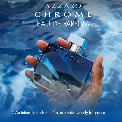 Perfume Azzaro Chrome Eau De Parfum 100ml Para Homens - Imagem 3