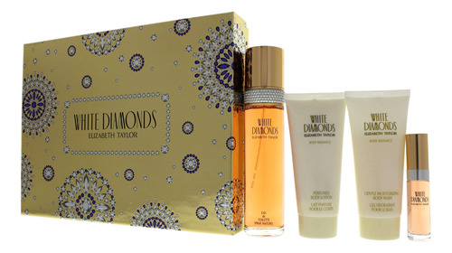 Conjunto De Perfume Para Presente Elizabeth Taylor White Dia - Imagem 3