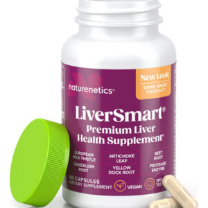 Suplemento De Suporte Hepático Naturenetics Liversmart 60 Cá