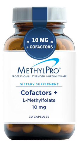 Suplemento De Metilprometilfolato De 10 Mg Com Cofatores 30