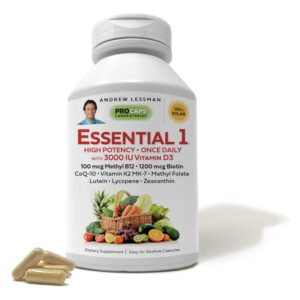 Suplemento Andrew Lessman Essential-1 Multivitamínico 60 Cáp