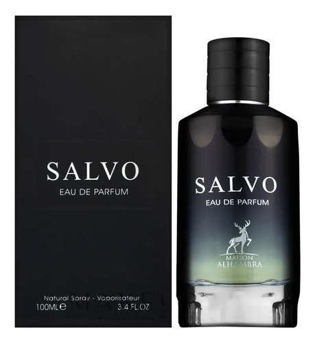 Perfume Maison Alhambra Salvo Eau De Parfum 100ml Para Homen - Imagem 2