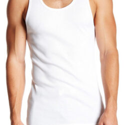 Camiseta Regata Calvin Klein Classic Com Nervuras Masculinas