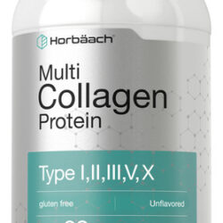 Proteína De Colágeno Em Pó Horbaach Multi 946ml Tipo I, Ii,