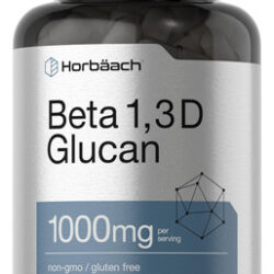 Suplemento Horbäach Beta Glucano 1,3/1,6 D-glucano 1000 Mg 9