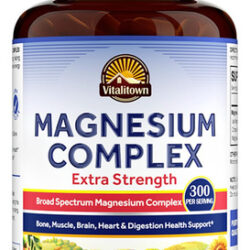 Suplemento Vitalitown Magnesium Complex 300 Mg, Tampa De 90