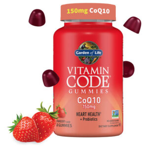 Gummies Garden Of Life Coq10 150 Mg Com Prebióticos E Probió