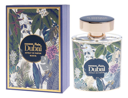 Perfume Al Haramain Amber Oud Palm Dubai 100ml Para Mulheres - Imagem 7
