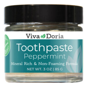 Pasta De Dentes Vivadoria Viva Doria Sem Flúor Hortelã 90ml