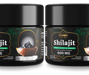 Suplemento Shilajit Sennasi 600mg Com Ácido Fúlvico E Minera