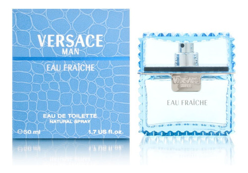 Spray De Água De Toalete Man Eau Fraiche By Versace, 1,7 Onç