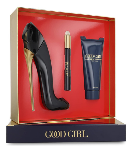 Conjunto De 3 Peças De Perfume Carolina Herrera Good Girl Pa - Imagem 2