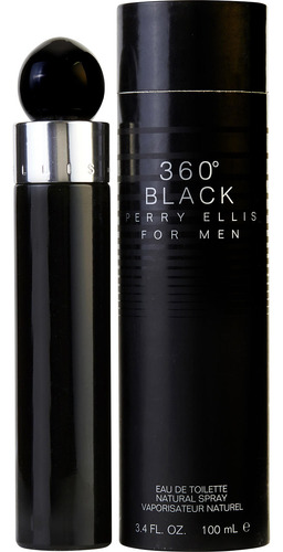 Perfume Perry Ellis 360 Black Edt Spray Para Homens 100ml