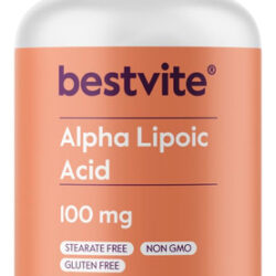 Suplemento De Ácido Alfa Lipóico Bestvite 100mg (240 Cápsula