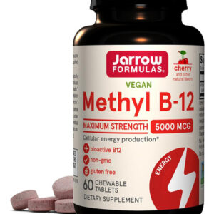 Jarrow Formulas Metil B-12 De Força Máxima 5000 Mcg, Di...