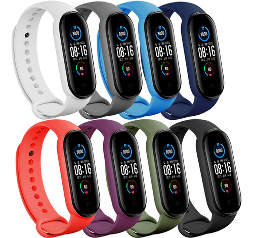 Pacote 458 Xiaomi Mi 5 Mi 6 Strapamazfit Band 5 Substituição - Imagem 3