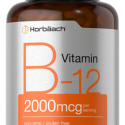 Suplemento De Vitamina B12 Horbäach 2000mcg 200 Comprimidos