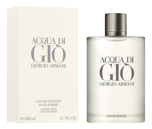Perfume Giorgio Armani Aqua Di Gio Eau De Toilette 200ml For - Imagem 2