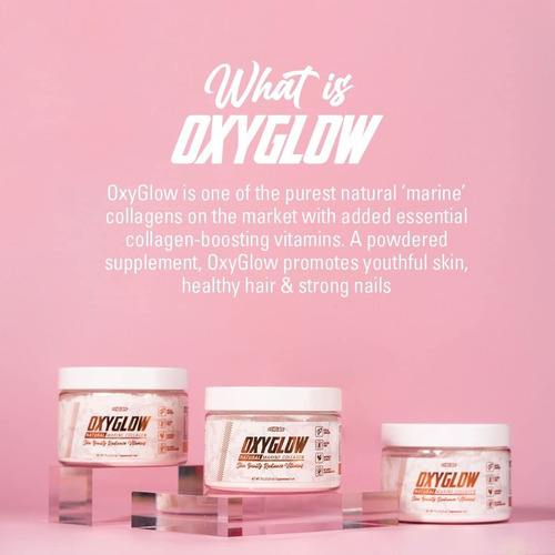 Colágeno Marinho Em Pó Ehplabs Oxyglow Com Vitaminas 300g - Imagem 2