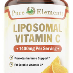 Suplemento Dietético Pure Organic Elements Vitamina C Liposs