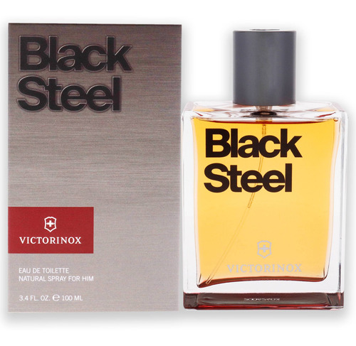 Black Steel Da Swiss Army Para Homens - 3.4 Oz Edt Spray