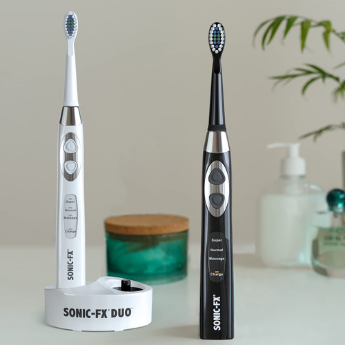Escova De Dentes Elétrica Sonic-fx Duo Com 14 Cabeças De Esc - Imagem 5