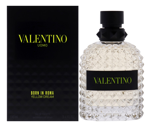 Perfume Valentino Uomo Born In Roma Yellow Dream 100ml Para