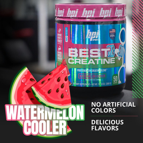 Suplemento Bpi Sports Best Creatina Watermelon 50 Porções - Imagem 3
