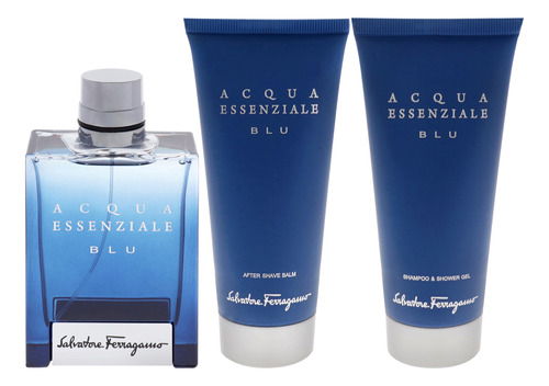 Perfume Salvatore Ferragamo Acqua Essenziale Blu Para Homens - Imagem 2