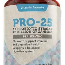 Suplemento Vitamin Bounty Pro 25 Probiótico 25 Bilhões De Cf