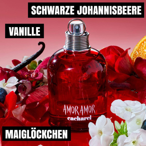 Perfume Cacharel Amor Amor Eau De Toilette 50ml For Women - Imagem 4