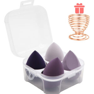 Conjunto De Esponjas De Maquiagem Leeshine 4 Beauty Blending