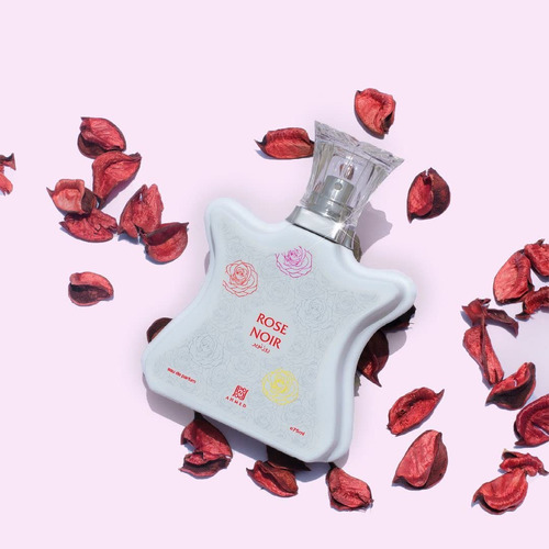 Perfume Ahmed Rose Noir Eau De Parfum 75ml Para Mulheres - Imagem 4