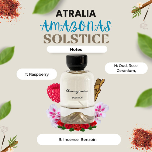 Perfume Atralia Amazonas Solstice Eau De Perfume For Women 1 - Imagem 6