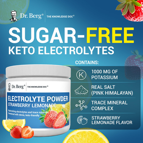 Eletrólito Em Pó Dr. Berg Hydration Keto Com 1l De Potássio - Imagem 7