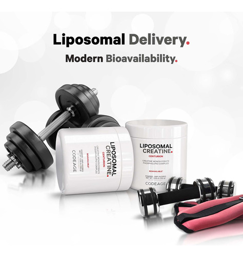 Suplemento Codeage Creatina Lipossomal Monohidratada 5000mg - Imagem 5
