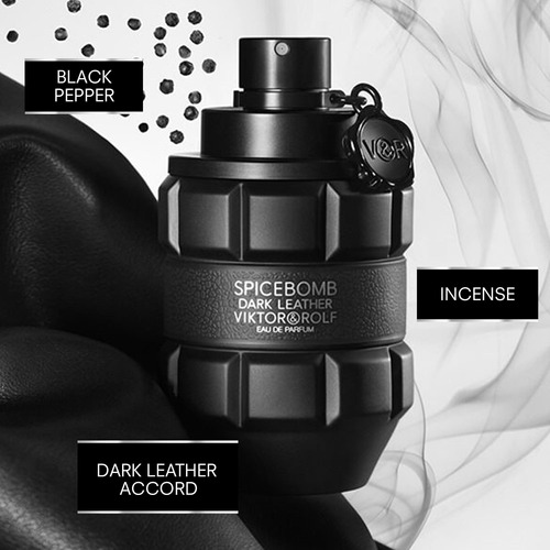 Perfume Viktor&rolf Spicebomb Dark Leather Eau De Parfum 90m - Imagem 2
