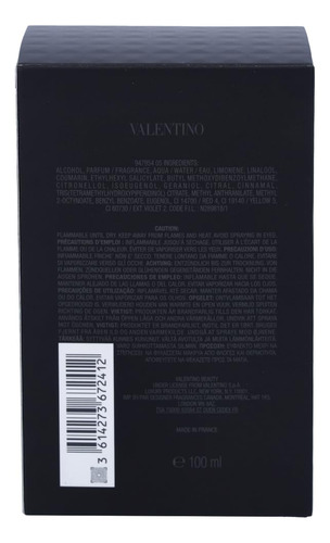 Perfume Valentino Masculino Nascido Em Roma Coral Fantasy 10 - Imagem 6