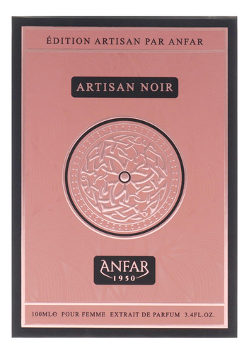 Perfume Anfar Artisan Noir Extrait De Parfum 100ml Para Mulh - Imagem 5