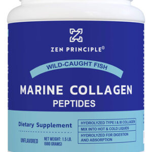Peptídeos De Colágeno Marinho Em Pó Zen Principle 680g