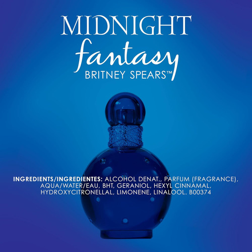 Britney Spears Midnight Fantasy EDP 100ml para feminino - Imagem 7