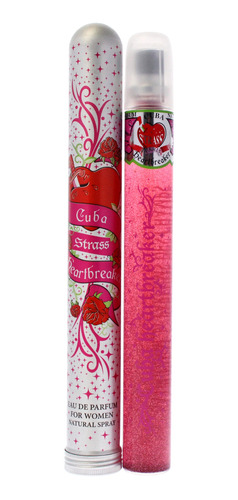 Cuba Strass Heartbreaker Da Cuba Para Mulheres, Spray Edp De
