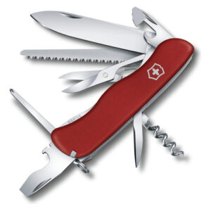 Canivete De Bolso Victorinox Outrider Red Lockblade Com 14 F