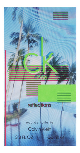 Perfume Calvin Klein Ck One Reflections Edt 100ml Para Homen - Imagem 5