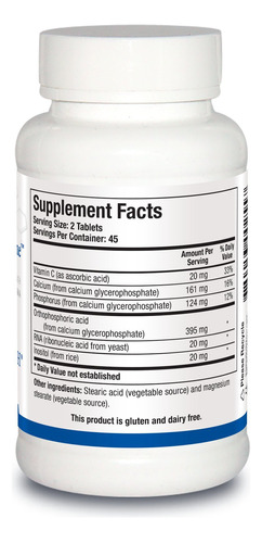 Suplemento Biotics Research Super Phosphozyme 90 Cápsulas - Imagem 2