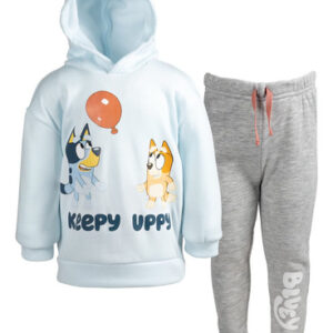 Conjunto De Roupa De Lã Com Capuz Bluey Bingo Little Boys