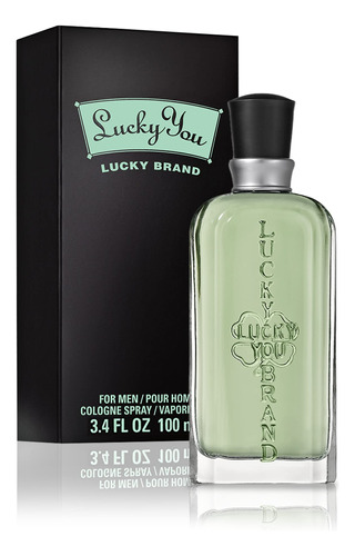 Perfume Lucky Brand Lucky You Para Homens 100ml Em Spray De