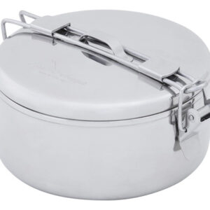 Pote De Acampamento Clandestino De Aço Inoxidável Msr Alpine