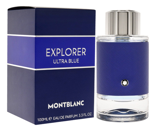 Perfume Mont Blanc Explorer Ultra Blue Eau De Parfum 100ml - Imagem 3